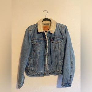 Levi’s Ex-Boyfriend Sherpa Trucker Jacket